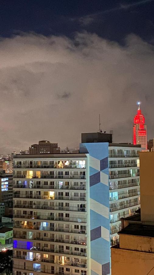 Flat De Luxo Centro Sp Com Piscina,Academia,Lavanderia,Garagem E Seguranca 24H 상파울루 외부 사진