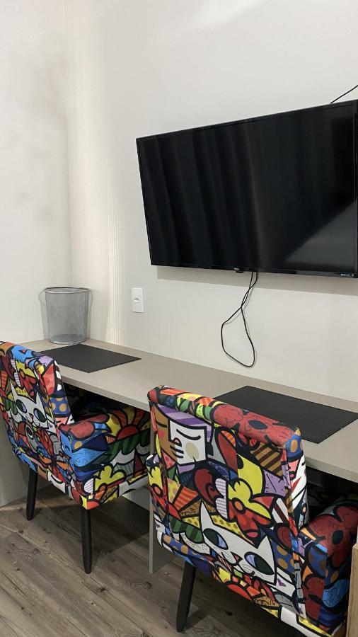 Flat De Luxo Centro Sp Com Piscina,Academia,Lavanderia,Garagem E Seguranca 24H 상파울루 외부 사진